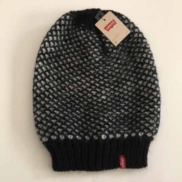 Levi’s unisex warm muffler and beanie set OS - Picture 2 of 7